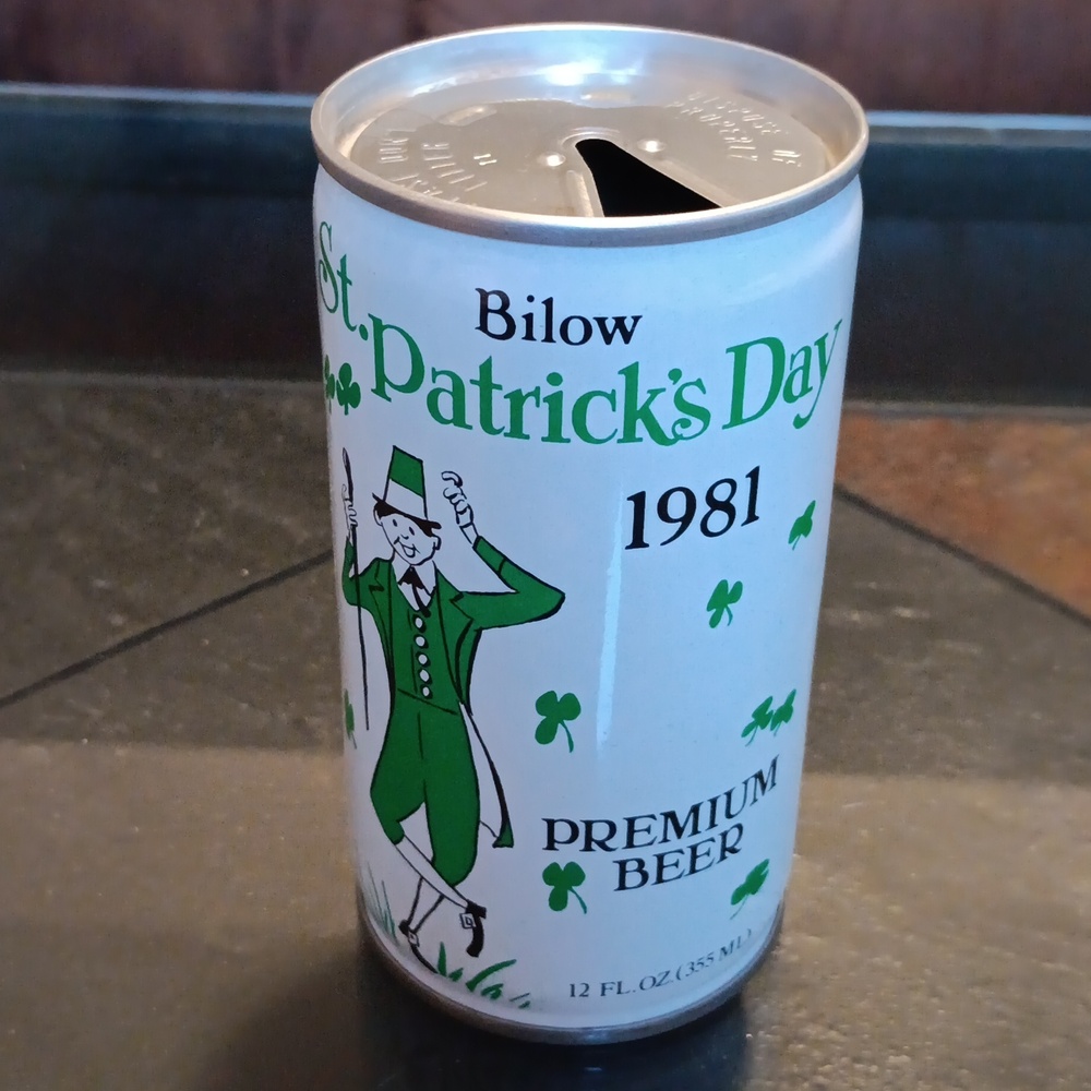 SAINT PATRICK'S DAY BEER CAN